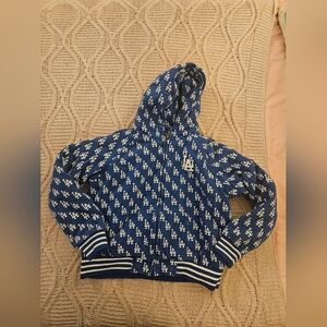 Los Angeles Dodgers Blue  Thick Hoodie Sweatshirt Youth XL‎